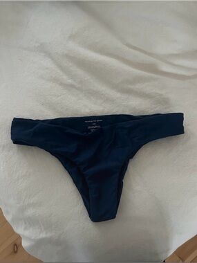 Faithfull the Brand Deep Navy Bikini Bottoms
